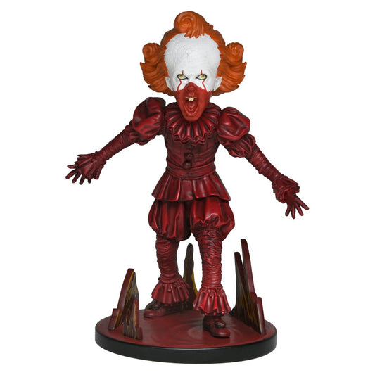 Ca Welcome To Derry Figurine Blood Pennywise Head Knocker