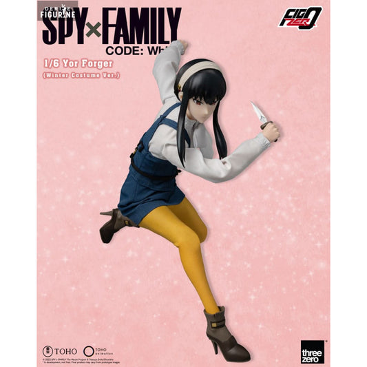 Code White Figurine Yor Forger Winter Costume Figzero