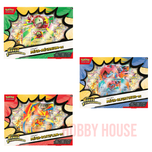 Coffrets Pokémon ME2.5 Héros Transcendants  Méga ex