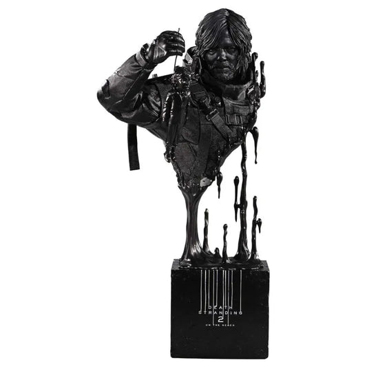 Death Stranding 2 On the Beach Figurine Sam Tar Black Premium Bust