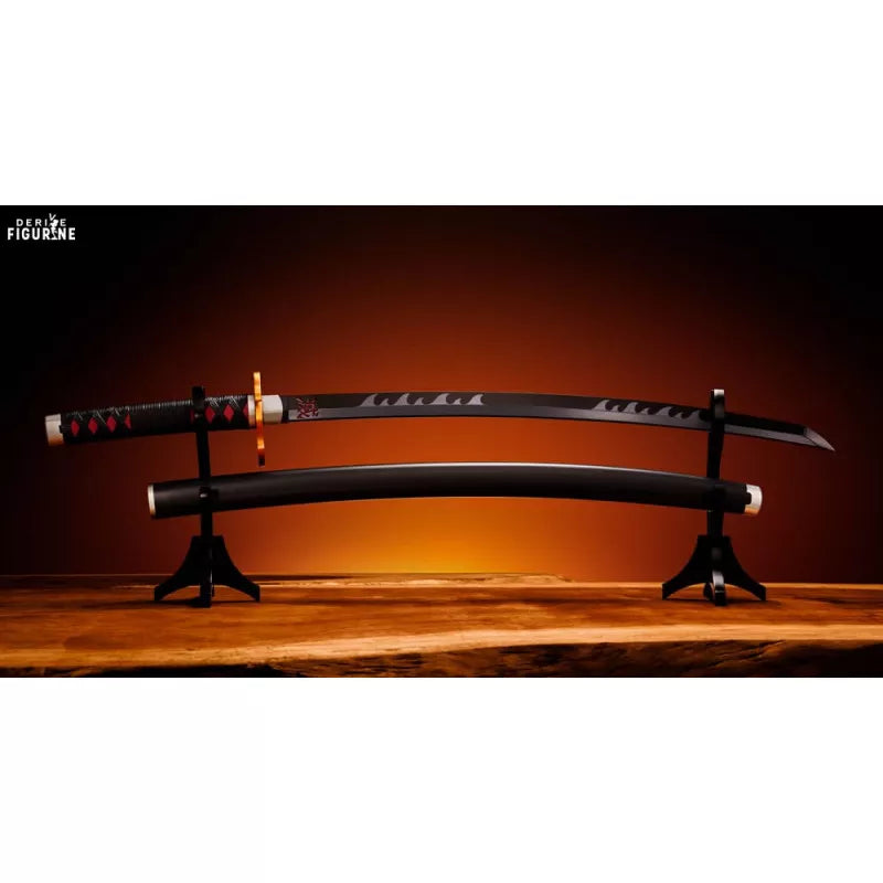 Demon Slayer Replique Epee Nichirin Sword Tanjiro Kamado Kyojuro Rengoku Sword Guard Proplica