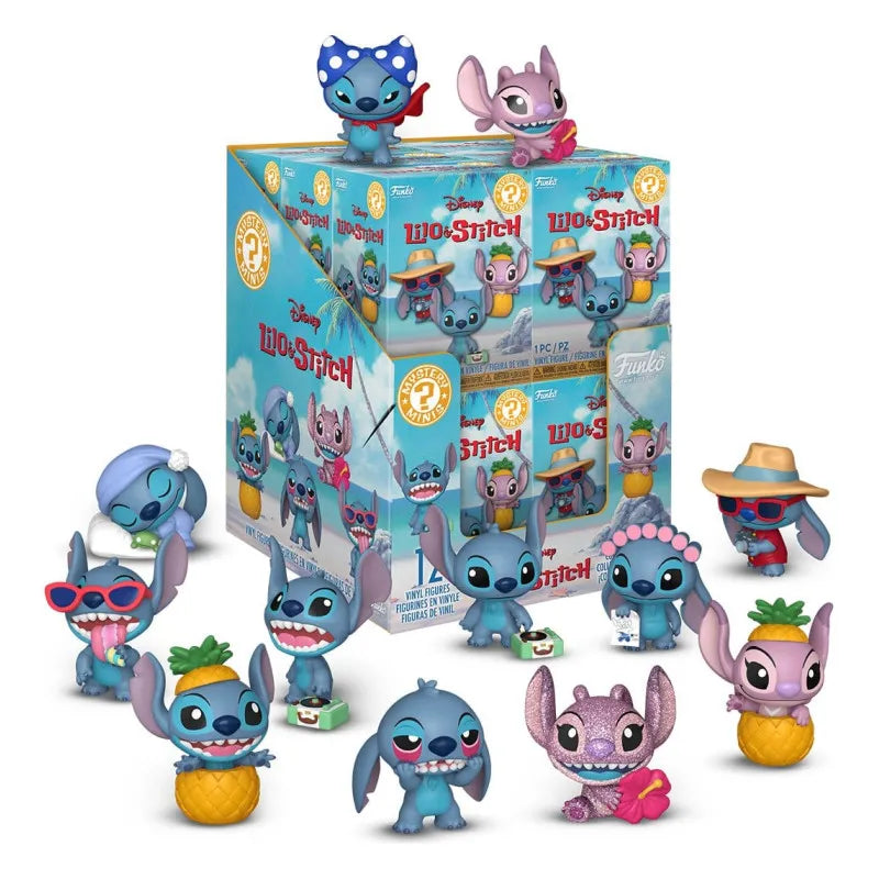 Disney Lilo Stitch Pack 12 Figurines Mystery Minis