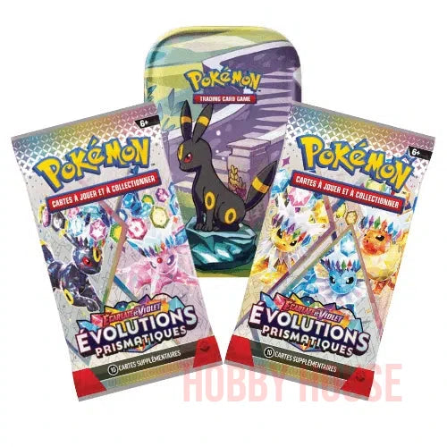 Display Mini Tins EV8.5 Évolutions Prismatiques VF