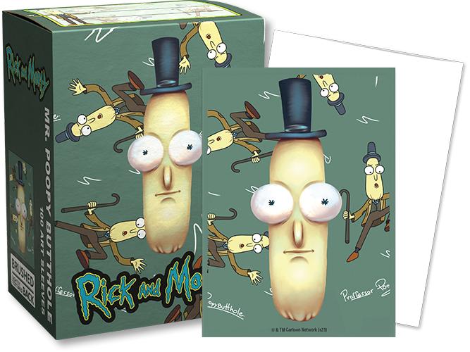 Dragon Shield - 100 protège-cartes Standard Art - Rick et Morty : Mr. Poopy Butthole