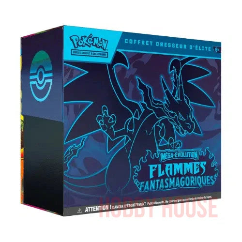 Coffret Dresseur d’Élite Pokémon ME02 Flammes Fantasmagoriques – VF