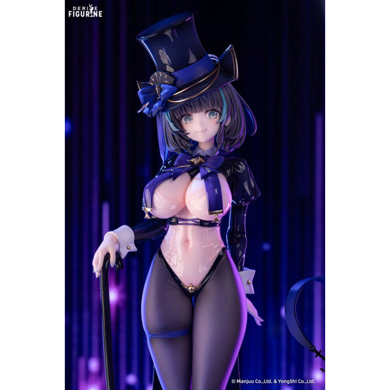 Figurine Cheshire Cat In Magic Hat
