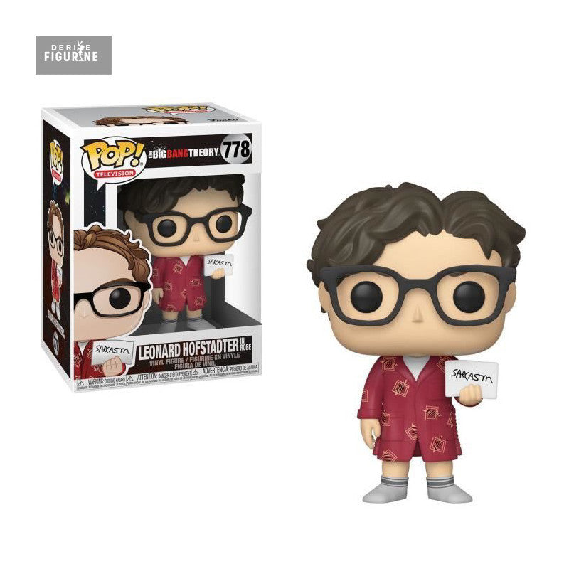 Figurine Leonard Hofstadter In Robe Pop