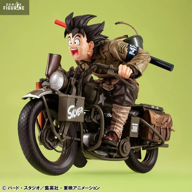 Figurine Son Goku Bike Desktop Real Mccoy 05