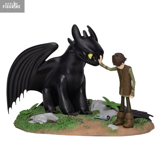 Figurine Toothless Krokmou Hiccup Harold d'Stage