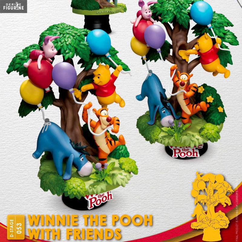 Figurine Winnie l'Ourson the Pooh With Friends d'Stage