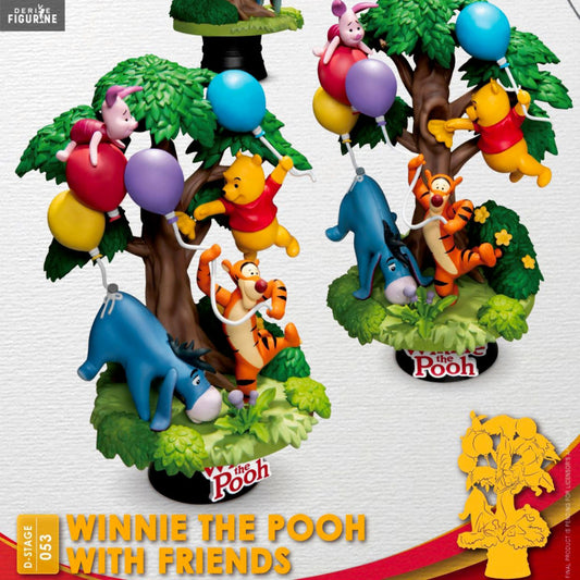 Figurine Winnie l'Ourson the Pooh With Friends d'Stage