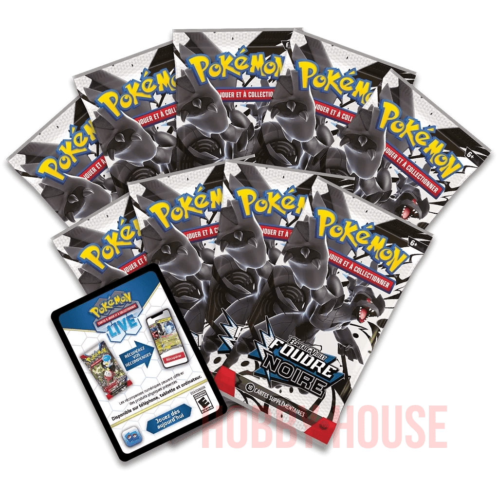 Coffret Dresseur d'Elite Pokémon Écarlate et Violet Foudre Noire Zekrom EV10.5