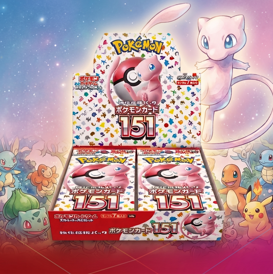Display Pokémon SV2a Pokémon Card 151 (JP)