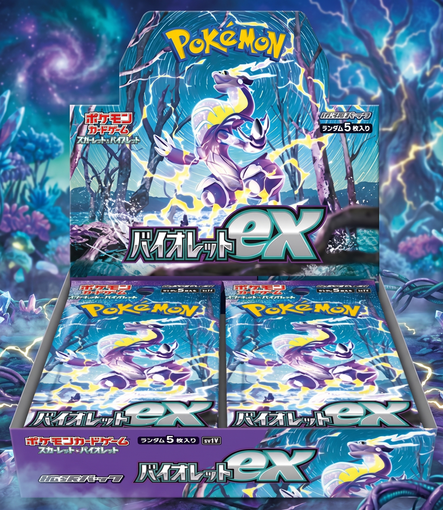 Display Pokémon SV1V Violet ex (JP)