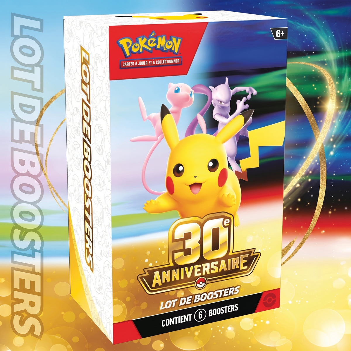 Pokémon - Bundle 6 Boosters 30ème Anniversaire