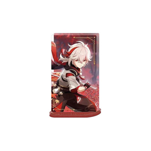 Genshin Impact Figurine Ornement en Acrylique Avec Paillettes Kaedehara Kazuha