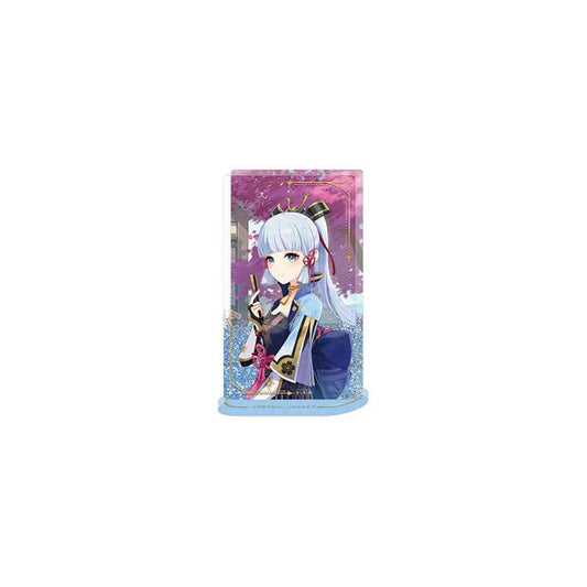 Genshin Impact Figurine Ornement en Acrylique Avec Paillettes Kamisato Ayaka