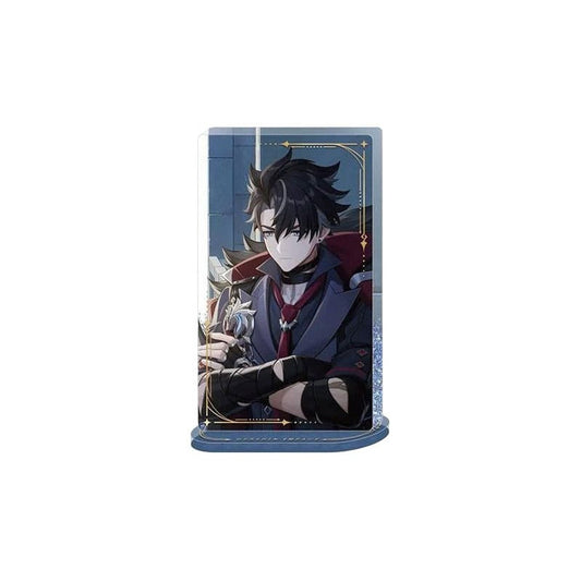Genshin Impact Figurine Ornement en Acrylique Avec Paillettes Wriothesley
