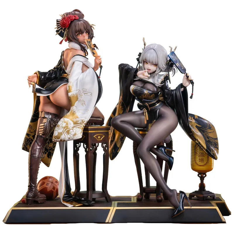 Goddess of Victory Nikke Pack 2 Figurines Noir Blanc