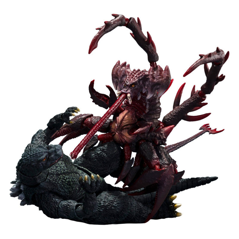 Godzilla Vs Destroyah Figurine Godzilla Jr Destoroyah Evolution Set Sh Monsterarts