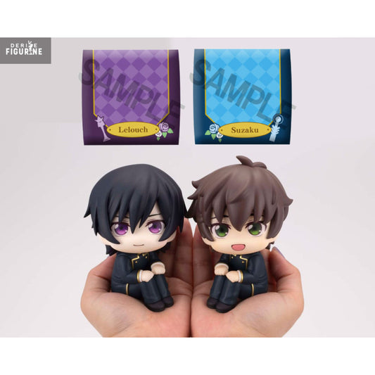 Lelouch of the Rebellion Pack Figurines Lelouch Lamperouge Suzaku Kururugi Look Up With Gift