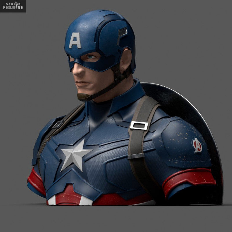 Marvel Avengers Endgame Buste Tirelire Captain America