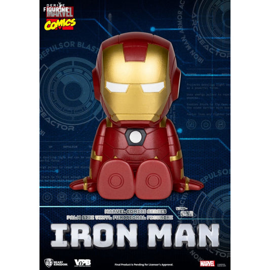 Marvel Comics Figurine Tirelire Iron Man Palm Size Functional Figurine
