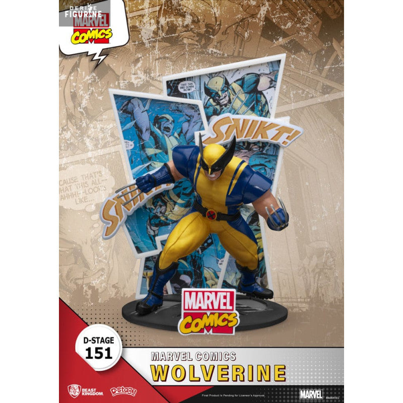Marvel X Men Figurine Wolverine d'Stage