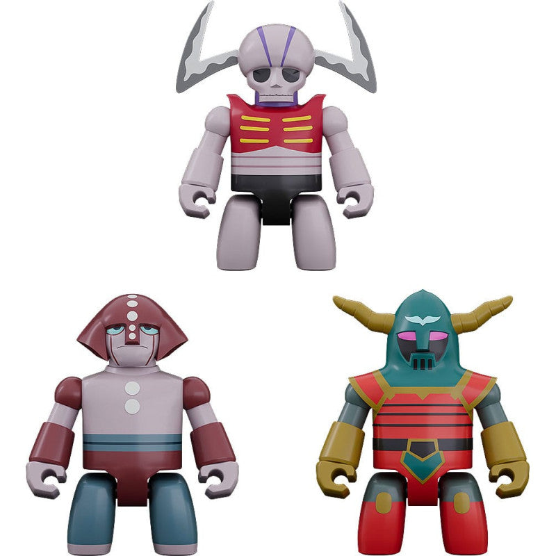 Mazinger Z Pack 3 Figurines Mechanical Beasts Set 1 Brickroid