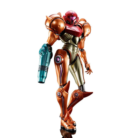 Metroid Prime 4 Beyond Figurine Samus Aran Led Diecast Chogokin