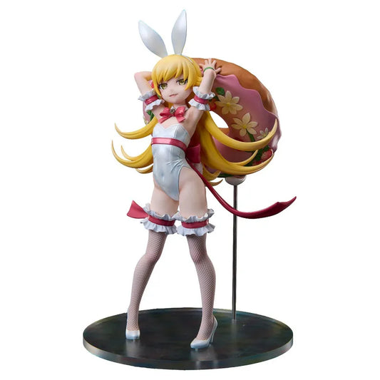 Monogatari Series Figurine Shinobu Oshino White Bunny