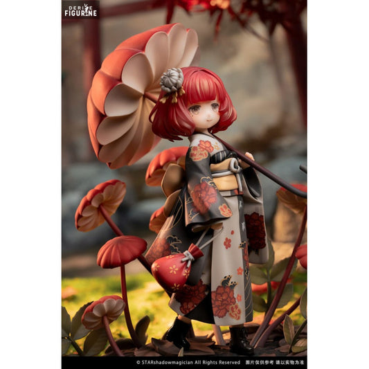 Mushroom Girls Figurine No6 Marasmius Haematocephalus
