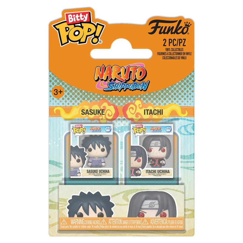 Naruto Figurines Sasuke Itachi Pop Bitty