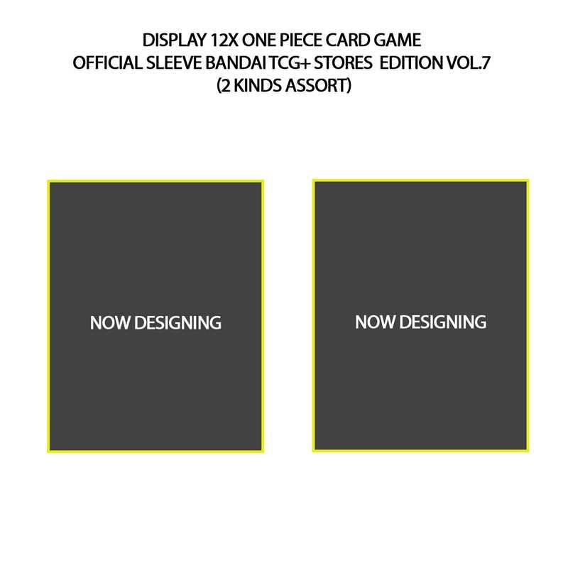 One Piece CG - Lot de 12 paquets - 70 Protège-cartes TCG+ Stores Lim. Edit. v7 - Deux modèles assortis