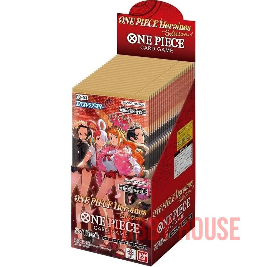 One Piece TCG Edition Heroines EB-03 Booster Box Japonaise