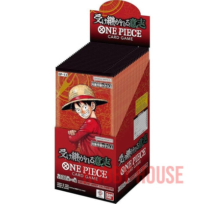 One Piece TCG OP-13 Carrying On His Will Booster Box Japonaise Édition Officielle