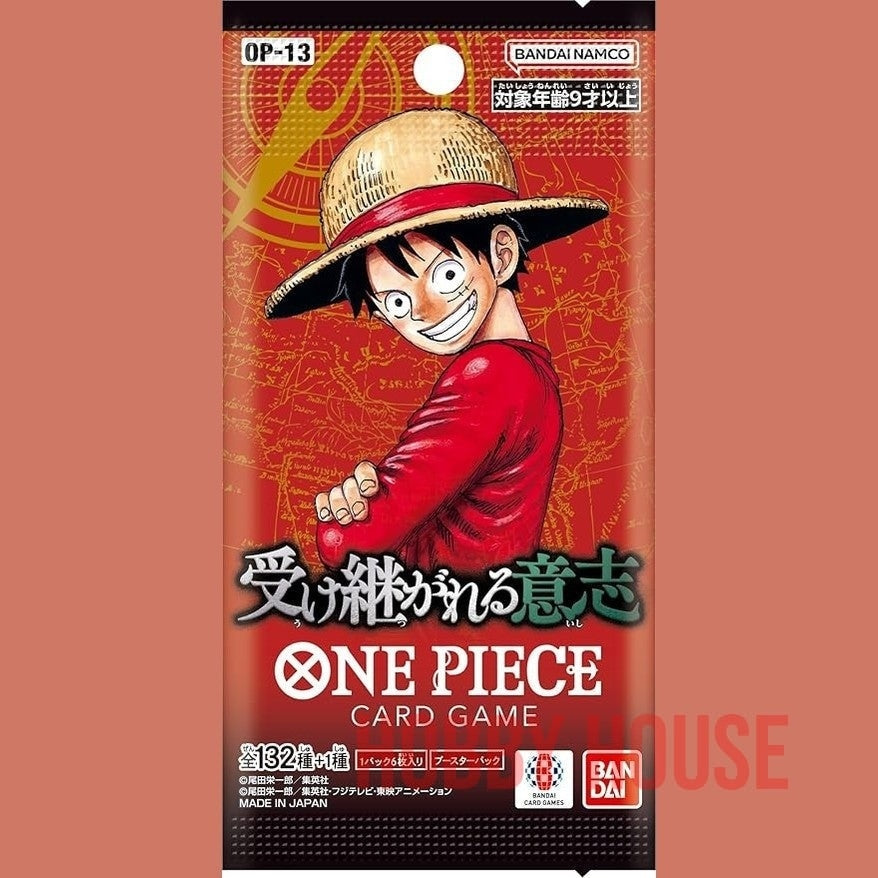 One Piece TCG OP-13 Carrying On His Will Booster Box Japonaise Édition Officielle