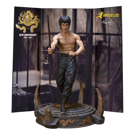 Operation Dragon Figurine Bruce Lee Kali Sticks Fight Deluxe Basement My Favourite Movie