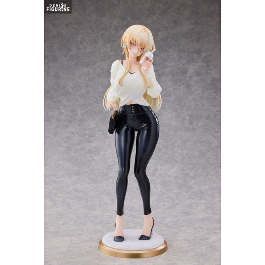 Original Character Figurine Aoi Koigakubo Illustrated By Fujiko Leather Pants Deluxe Edition