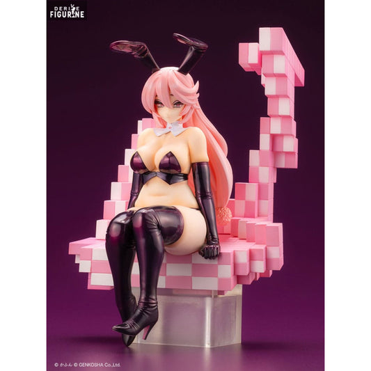 Original Character Figurine Trick Bunnies Sitting Bunny Illustration By Kafun