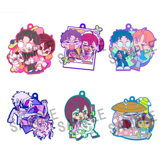 Pack 6 Charms Rubber Mascot Buddycolle Vol2