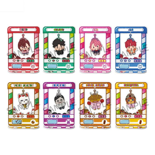 Pack 8 Figurines Acrylique Chara Catcher