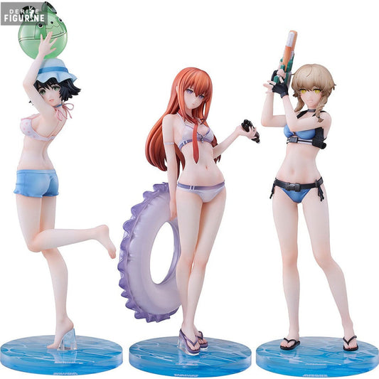 Pack Figurines Suzuha Amane Kurisu Makise Mayuri Shiina Swimsuit