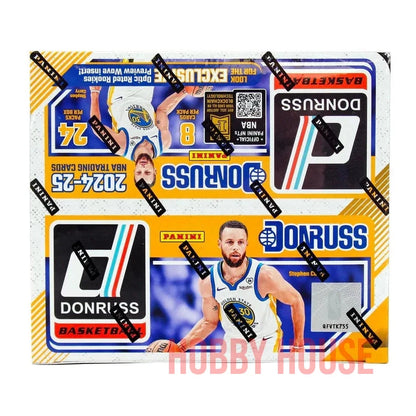 Panini Donruss 2024-25 Boîte Retail 24 Paquets Basketball