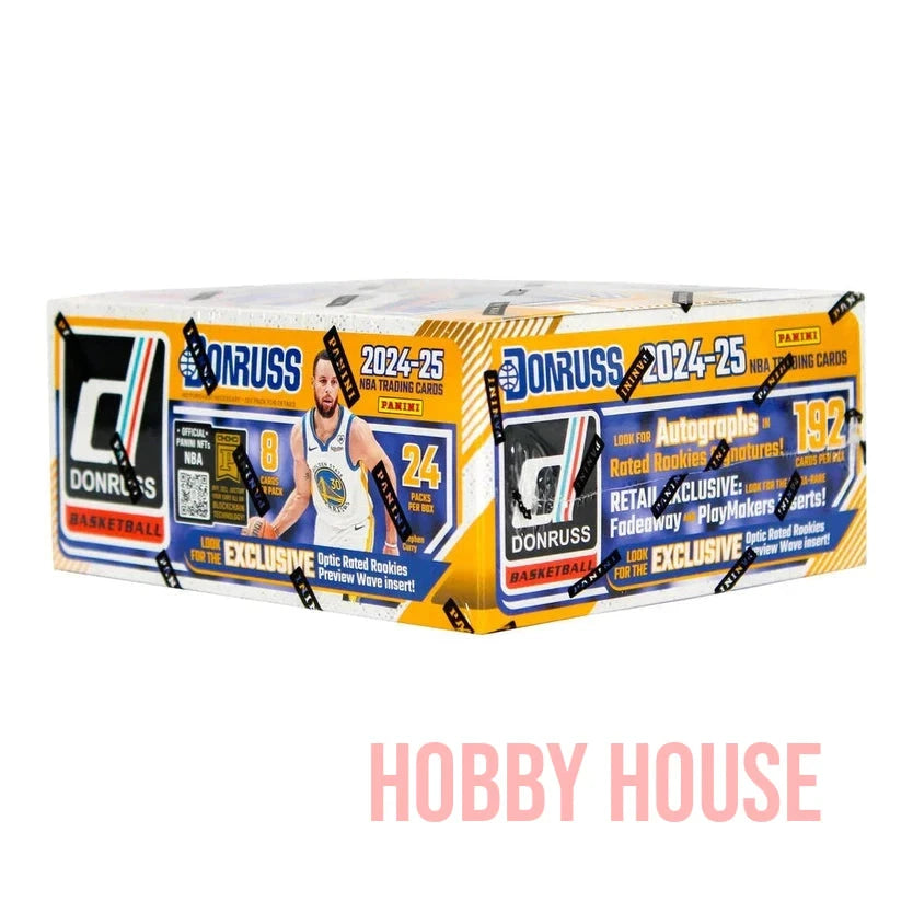 Panini Donruss 2024-25 Boîte Retail 24 Paquets Basketball