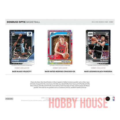 Panini Donruss Optic 2024-25 Hobby Box Basketball
