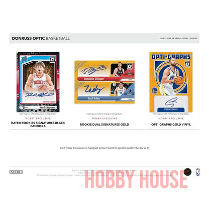 Panini Donruss Optic 2024-25 Hobby Box Basketball