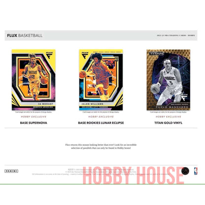 Panini Flux 2022-23 Basketball Blaster 6 Packs