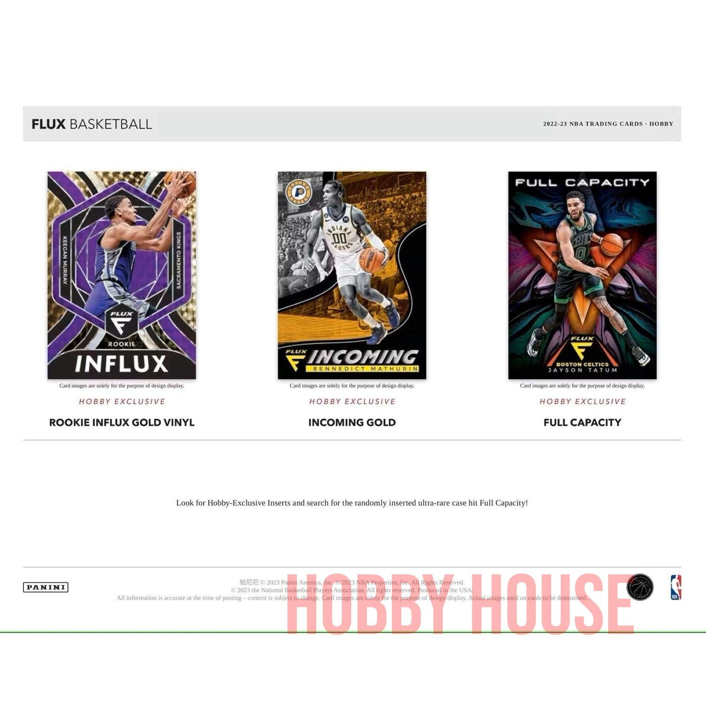 Panini Flux 2022-23 Basketball Blaster 6 Packs