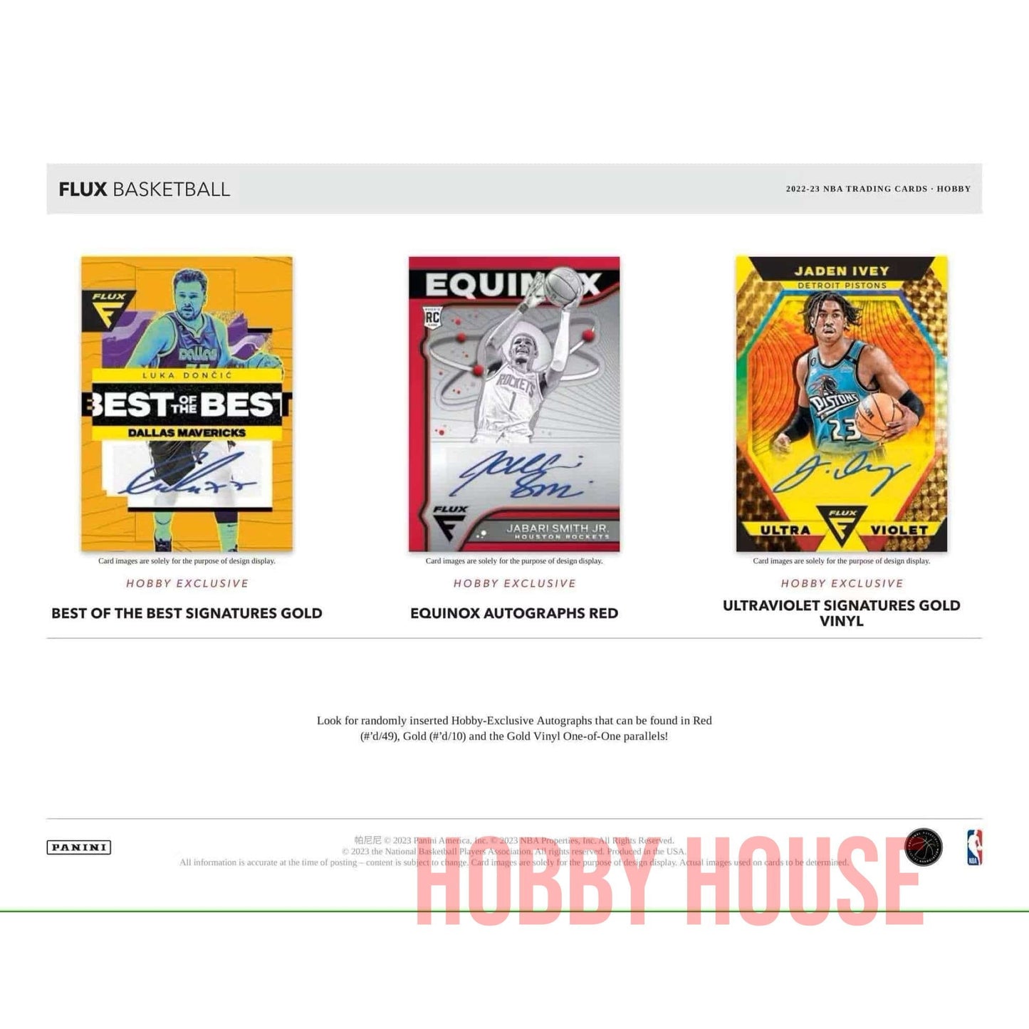 Panini Flux 2022-23 Basketball Blaster 6 Packs